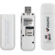 4G модем VEGATEL M24 Wi-Fi роутер c пигтейлами SMA, белый